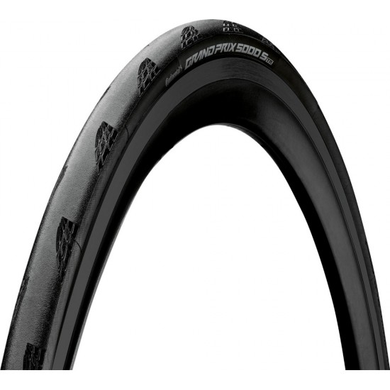 Continental Grand Prix 5000 S TR 700 x 28 Vectran Black Chili LaserGrip road tubeless ready tire, black-white limited edition