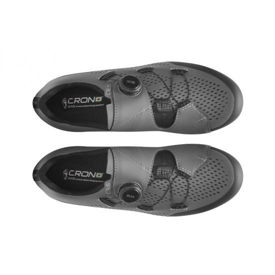 Crono CR2.5 road cycling shoes with BOA L6 fastening knob system
