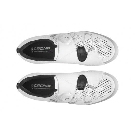 Crono CR2.5 road cycling shoes with BOA L6 fastening knob system