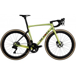 De Rosa 70 Settanta karbon országúti kerékpár tárcsafékes Shimano Dura-ace Di2 12s Fulcrum Speed DB