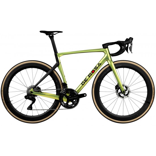 De Rosa 70 Settanta karbon országúti kerékpár tárcsafékes váz vázszett