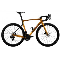 De Rosa 70 Settanta karbon országúti kerékpár tárcsafékes Campagnolo Super Record WRL 13s Hyperon / Bora C23