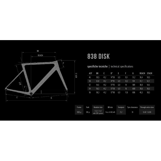 DE ROSA 838 országúti karbon kerékpár tárcsafékes, SRAM New Rival PowerMeter, Fulcrum Soniq AL