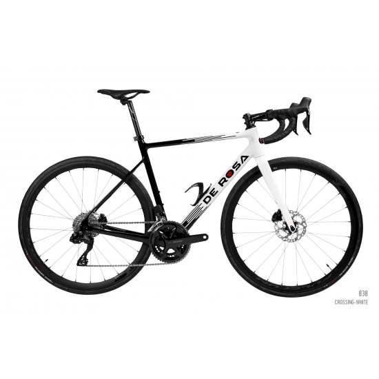 DE ROSA országúti kerékpár 838 tárcsafékes Shimano 105 Di2