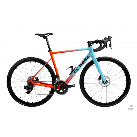 DE ROSA országúti kerékpár 838 tárcsafékes Shimano 105 Di2