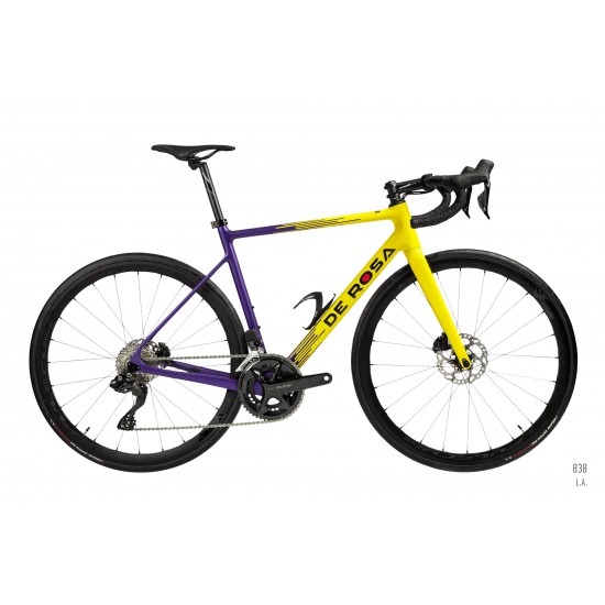 DE ROSA országúti kerékpár 838 tárcsafékes Shimano 105 Di2