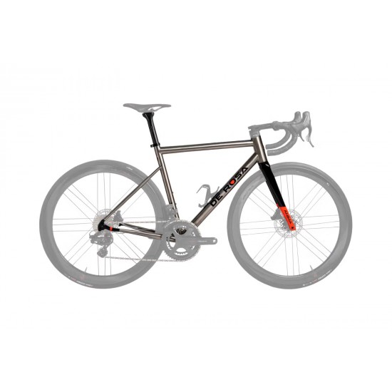 De Rosa Anima road bicycle titan titanium frame fork frameset