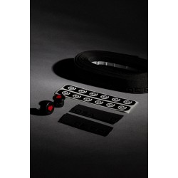 De Rosa kormánybetekerő szalag, kormány bandázs RIBBON, fekete