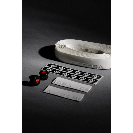 De Rosa handlebar tape, bandage RIBBON, white