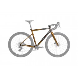 De Rosa Hera titán titanium gravel adventure kerékpár tárcsafékes váz vázszett