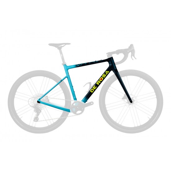 De Rosa Spider karbon gravel adventure kerékpár tárcsafékes kerékpár vázszett váz villa