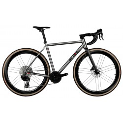 De Rosa Titanio X titán titanium országúti gravel adventure kerékpár tárcsafékes váz vázszett