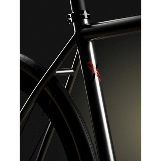 De Rosa Titanio X titán titanium országúti gravel adventure kerékpár tárcsafékes váz vázszett