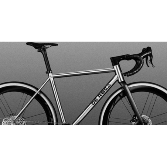 De Rosa Titanio X titán titanium országúti gravel adventure kerékpár tárcsafékes váz vázszett