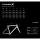 De Rosa Titanio X titán titanium országúti gravel adventure kerékpár tárcsafékes váz vázszett