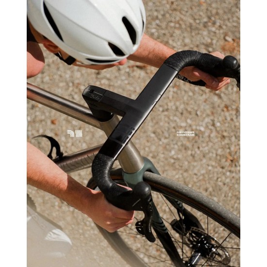 DEDA Alanera RS DCR aerodinamic integrated road bicycle carbon handlebar, integrated - hidden cable routing