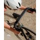 DEDA Alanera RS DCR aerodinamic integrated road bicycle carbon handlebar, integrated - hidden cable routing