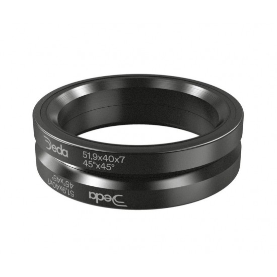 DEDA headset kit premium quality 1.5" 1 /2 inch DCR hidden cable routing 45° x 45° 51,9 × 40 × 7 mm HDDCR-PREMIUM