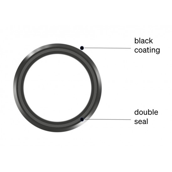 DEDA headset kit premium quality 1.5" 1 /2 inch DCR hidden cable routing 45° x 45° 51,9 × 40 × 7 mm HDDCR-PREMIUM