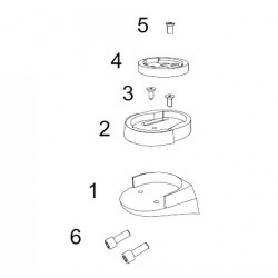 DEDA Jet könyöklő computer konzol / tartó (Wahoo, Garmin, Bryton)