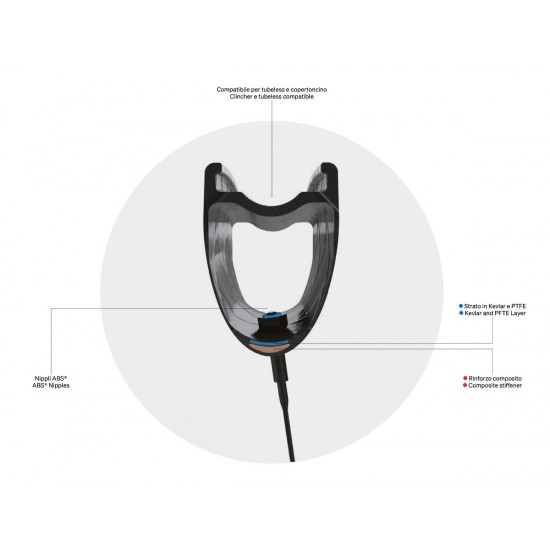 DEDA SL5 DB tárcsafékes karbon peremes országúti kerékszett, tubeless ready