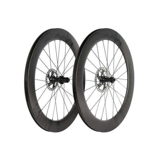 DEDA SL7 DB road bicycle disc brake karbon wheelset, tubeless ready