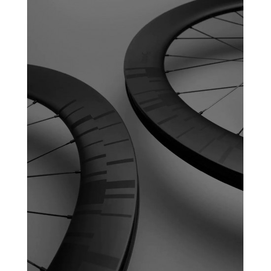 DEDA SL7 DB road bicycle disc brake karbon wheelset, tubeless ready