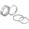 DEDA headset / fork / stem alu spacer (silver)