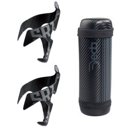 2x DEDA SR1 karbon kerékpáros kulacstartó + ZIP tok 2x DEDA SR1 karbon kerékpáros kulacstartó + ZIP tok