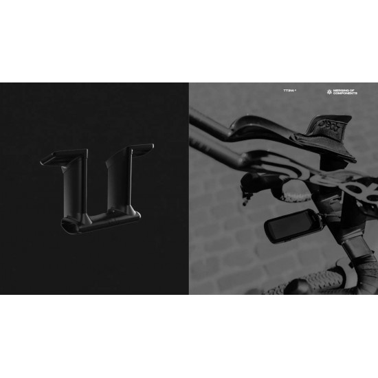 Deda TT314 clip-on időfutam triatlon könyöklő adapter kit harmadik gyártó karbon integrált kormányhoz Canyon Giant Pinarello Ridley Scott
