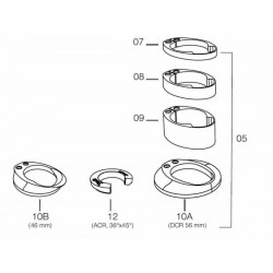 DEDA Vinci hézagoló és kormánycsapágy kiegészítő szett, kit