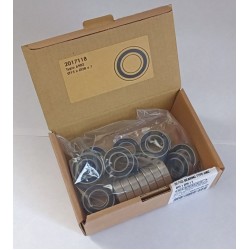 ELVEDES csapágy, kerékpár kerékagy csapágy 20 db 6902 2RS 15 x 28 x 7 mm 2017118-BOX20