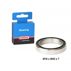 ELVEDES csapágy kiváló minőség, 18 x 30 x 7 18307 2RS 2018039