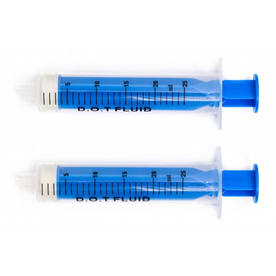 ELVEDES bleed syringes for DOT oil, 2pcs, 2018041
