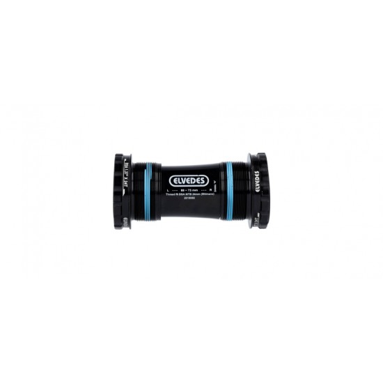ELVEDES bottom bracket Thread Fit BSA mtb mountain bike 1.37 x 24 T 68 - 73 mm Shimano Hollowtech II 24 mm spindle 2018066