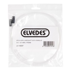 ELVEDES bowden ház fitting műanyag váltó bowden vezető belső kábelezésű vázhoz záró kupakkal, 750 mm 1.4-2 mm átmérő 2db 2018097 ELVEDES bowden ház fitting műanyag váltó bowden vezető belső kábelezésű vázhoz záró kupakkal, 750 mm 1.4-2 mm átmérő 2db 2018097