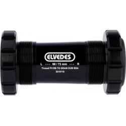 ELVEDES középcsapágy Thread Fit SRAM DUB BSA 1.37 x 24 angol menetes országúti MTB 68 - 73 mm, 29 mm tengely 2019118