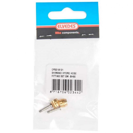ELVEDES 2x pin and olive connection set for SHIMANO hydraulic brake hose, 2x SM-BH90 CP2019131