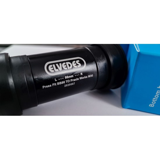 ELVEDES bottom bracket Press Fit 86 - 92 mm BB86 92 Praxis M30 crankset 28 30 mm spindle 2020087