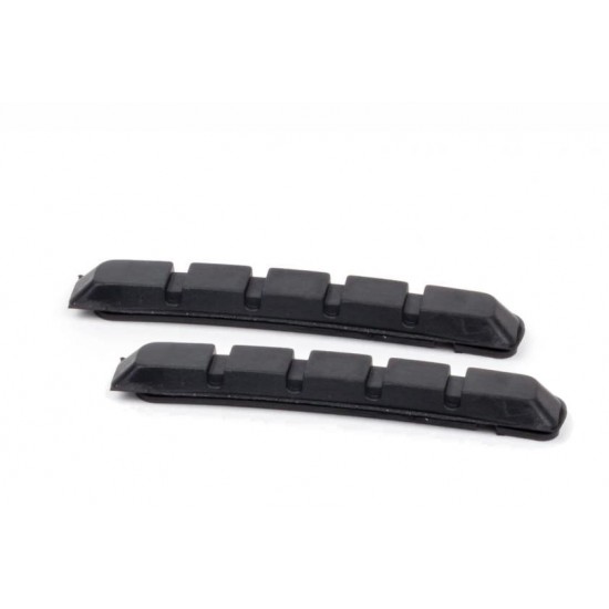 ELVEDES alloy rim brake pads for V-type brakes, 72 mm, with fixing pins 6805-CARD