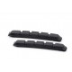 ELVEDES alloy rim brake pads for V-type brakes, 72 mm, with fixing pins 6805-CARD
