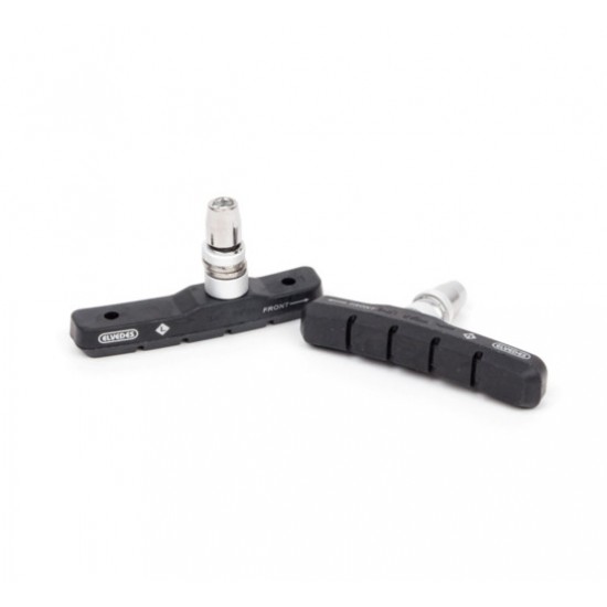 ELVEDES alu rim brake pads shoes, v-brake, trekking city touring bicycle, 72 mm, compound 6806-CARD
