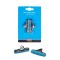 ELVEDES fékbetét alu cartridge fékpofa országúti kerékpár, karbon felnis kerékhez, Shimano, 55mm 1 pár 6845-CARD