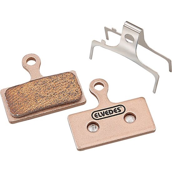 ELVEDES disc brake pads sintered metal compound Shimano BR-M666, M785, M985, M988, R785, RS785, 1 pair 6894S