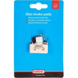ELVEDES fékbetét tárcsafékhez szinterezett szinter fém Shimano BR-M666, M785, M985, M988, R785, RS785, 1 pár 6894S