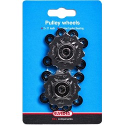 ELVEDES hátsó váltó görgő, fogaskerék, rozsdamentes, tömített ABEC 5 csapágy, Shimano SRAM Campagnolo 9 10 11s CP2017086