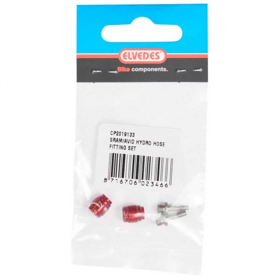ELVEDES 2x pin and olive connection set for SRAM AVID hydraulic brake hose CP2019133