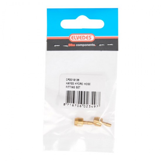 ELVEDES 2x pin and olive connection set for hydraulic brake hose HAYES CP2019136