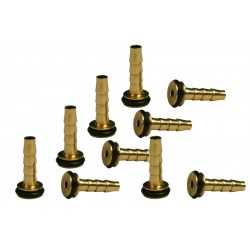 ELVEDES roppantógyűrű pin csatlakozó tüske hidraulikus fékhez, fékcsőhöz, 10 db TEKTRO 5.5 ELV-TK03