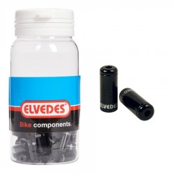 ELVEDES bowdenház vég- zárókupak aluminium tömítéssel, fekete, 5mm 50db ELV2012002 ELVEDES bowdenház vég- zárókupak aluminium tömítéssel, fekete, 5mm 50db ELV2012002